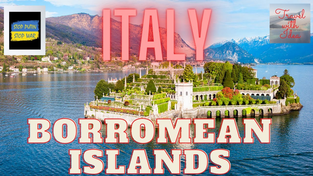 PEARL OF ITALY 🇮🇹 Borromean islands of Lake Maggiore #borromeanislands #borromeopalace #lakemaggiore